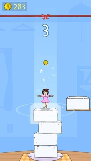豆腐女孩 重力模式手游app截图
