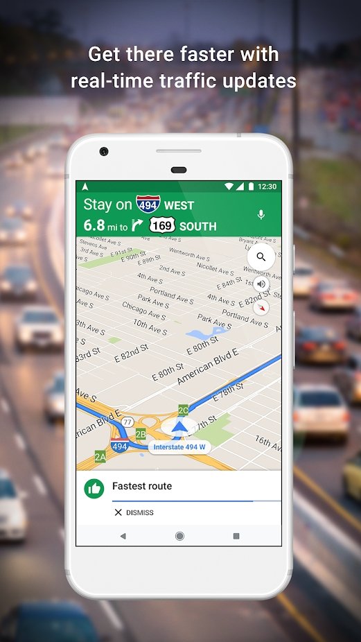 Google Maps手机软件app截图