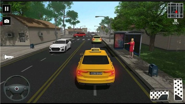 模拟出租车司机 精致版手游app截图