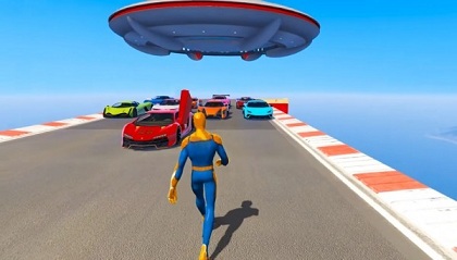 超级跑车英雄 免费版手游app截图