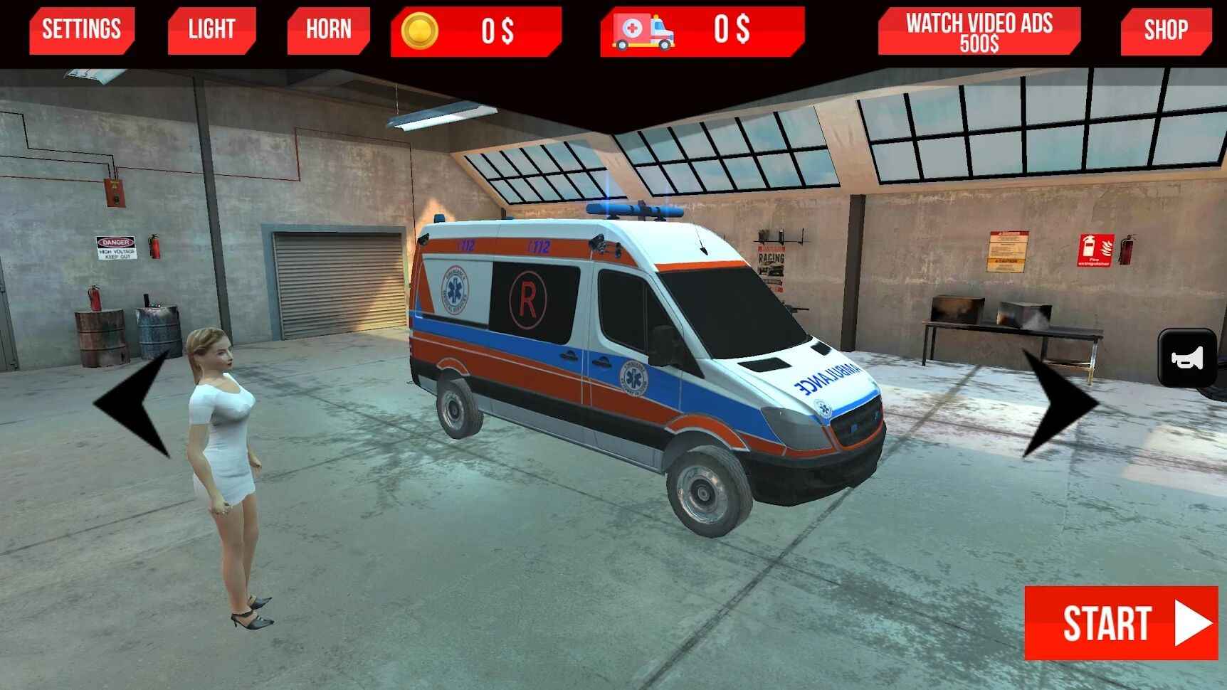 救护车模拟器手游手游app截图