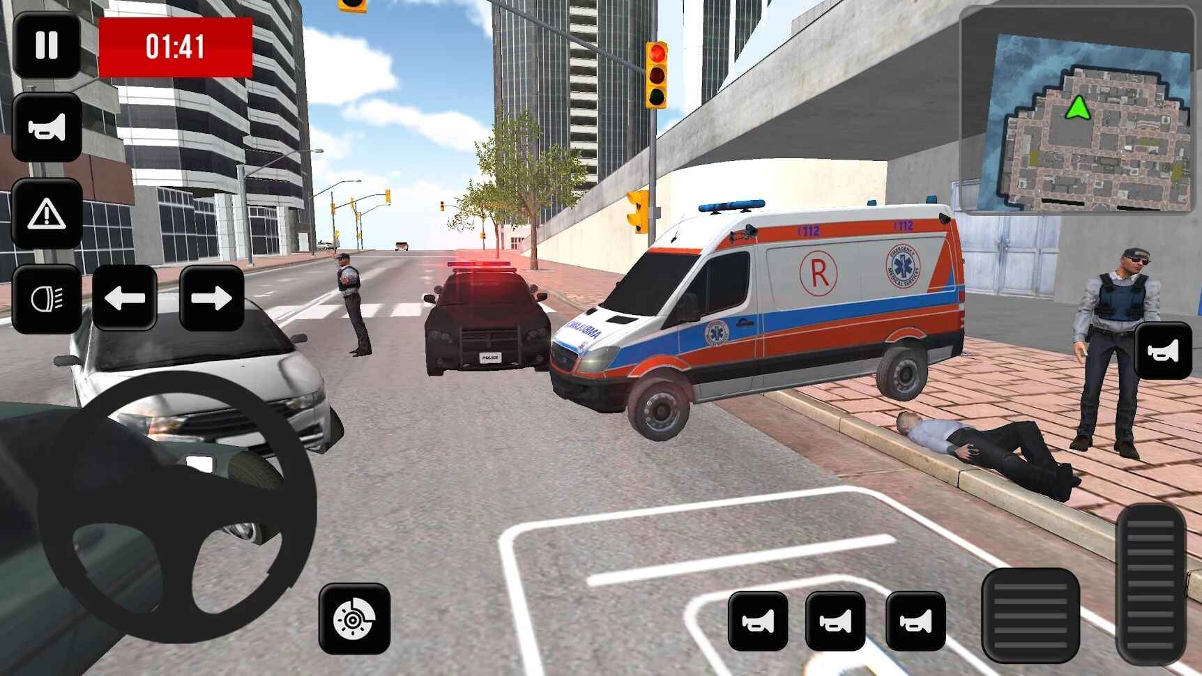 救护车模拟器手游手游app截图