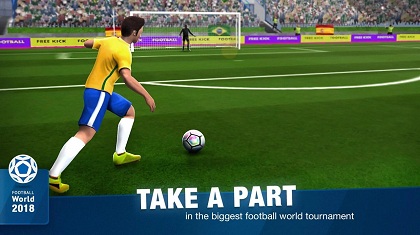 2021足球世界杯任意球模拟手游app截图