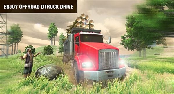 卡车模拟越野驾驶手游app截图