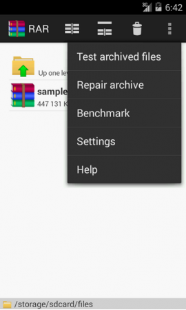 WinRAR 安卓版手机软件app截图