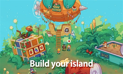 空闲岛在天空建造手游app截图