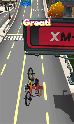 城市竞速自行车手游app截图