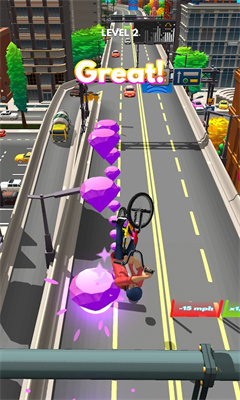 城市竞速自行车手游app截图