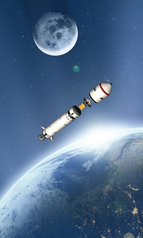 火箭遨游太空模拟手游app截图