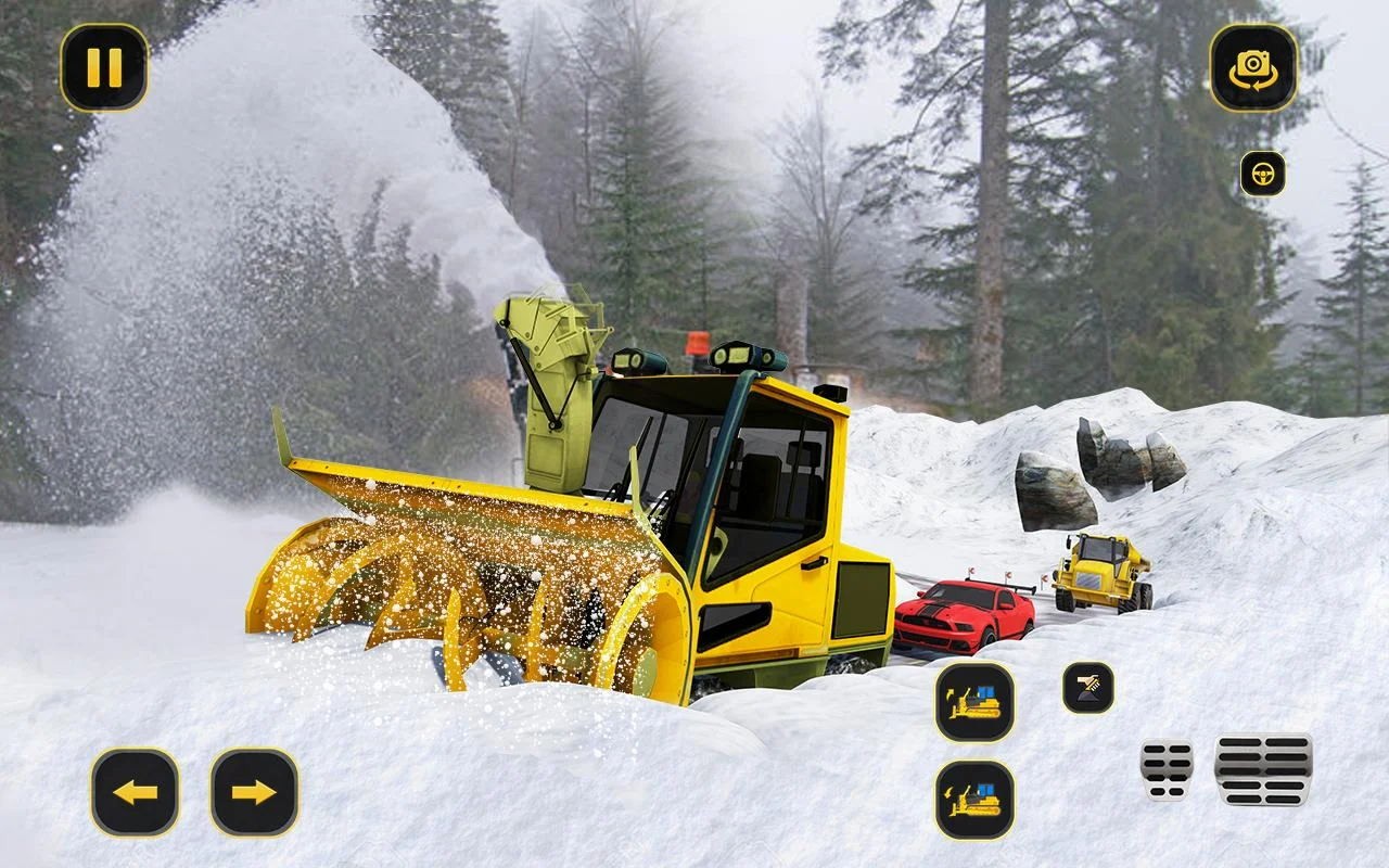 扫雪驾驶模拟手游app截图