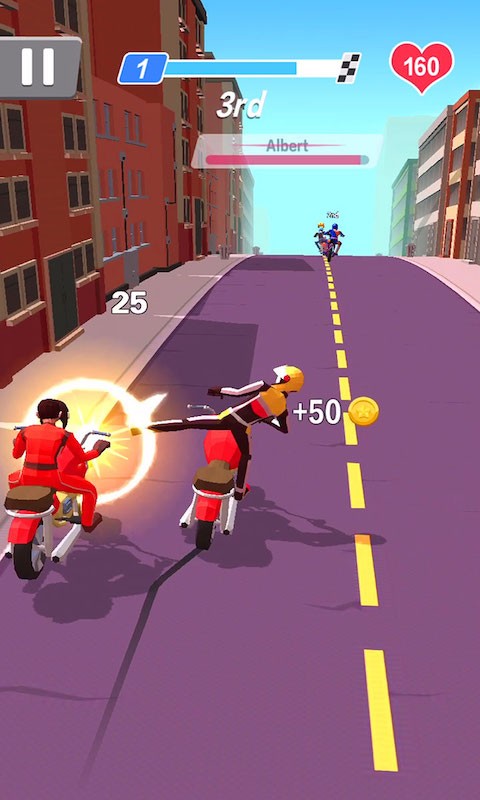 暴力摩托飞车 全新版手游app截图