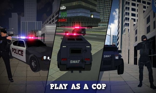 警察和强盗模拟器 破解版手游app截图