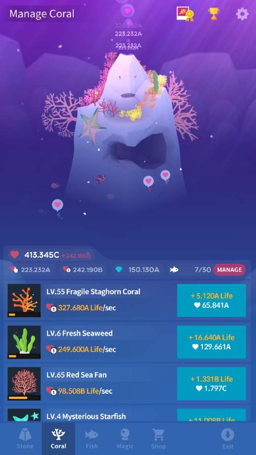 深海水族馆 无限生命版手游app截图