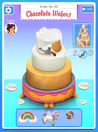 完美蛋糕制造商手游app截图