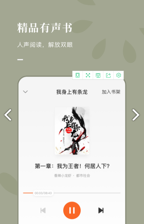 番茄免费小说 全本免费绿色版手机软件app截图