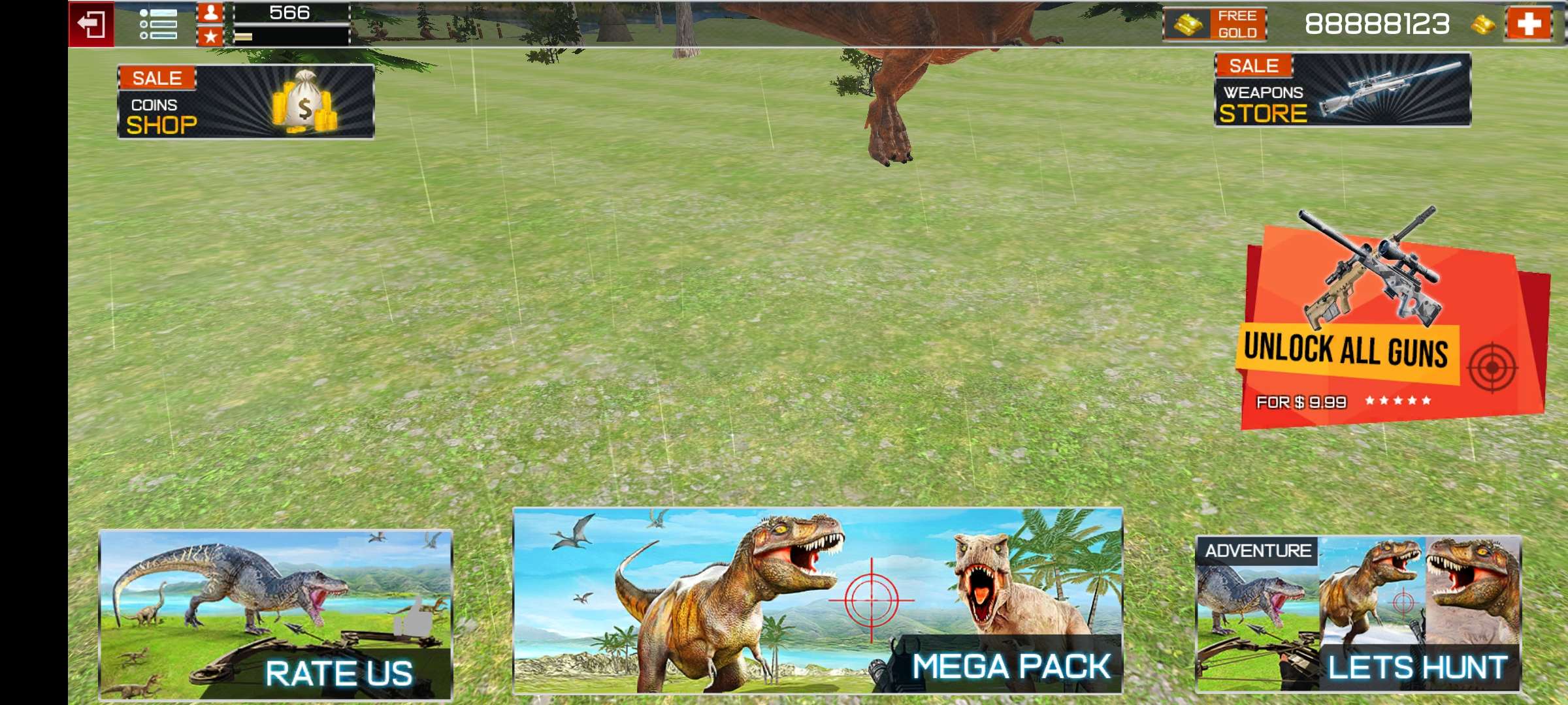 野生恐龙动物猎人手游app截图
