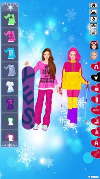 温暖装扮的冬日时光手游app截图