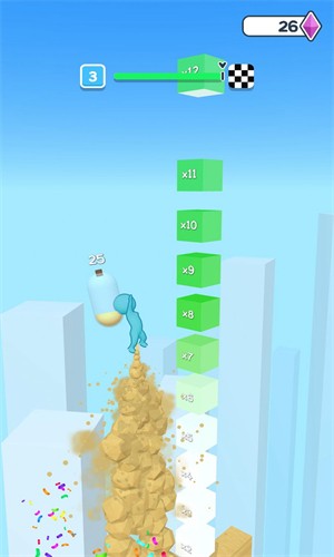 沙滩冲浪者3D手游app截图