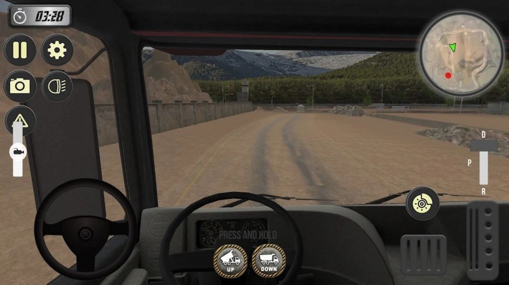 矿山采石场卡车模拟器手游app截图