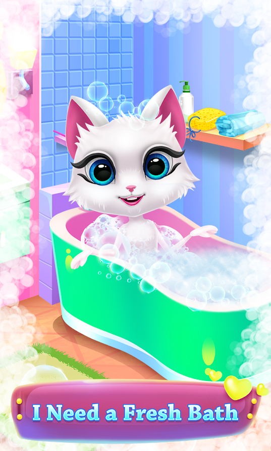 凯蒂猫独角兽洗澡手游app截图