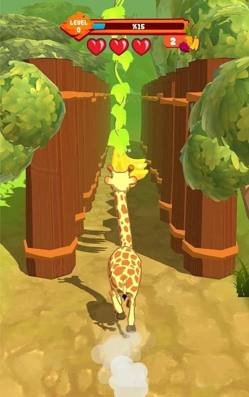 长颈鹿冒险跑手游app截图
