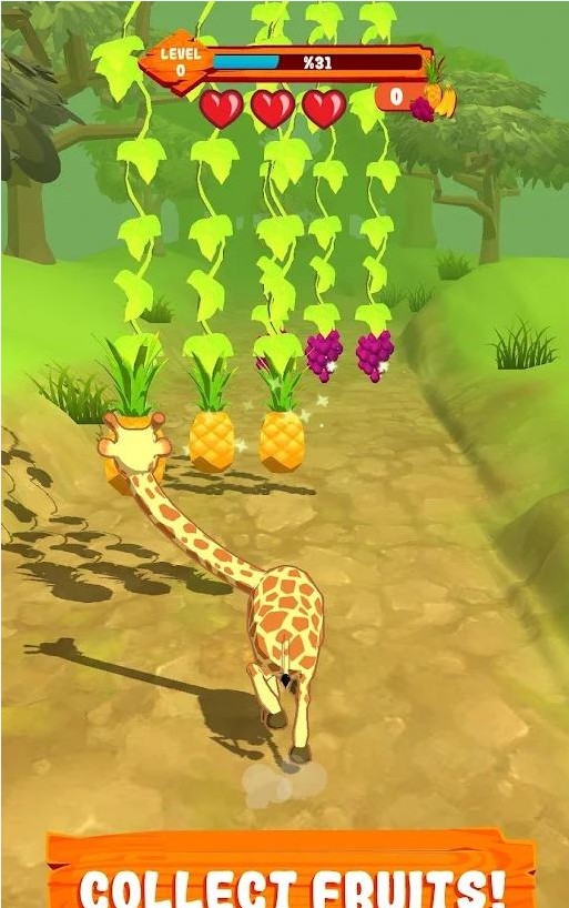长颈鹿冒险跑手游app截图