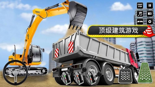 JCB挖掘机施工手游app截图