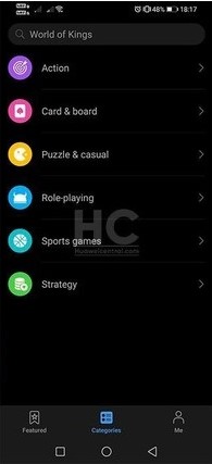 华为游戏中心 3.0.4版手机软件app截图