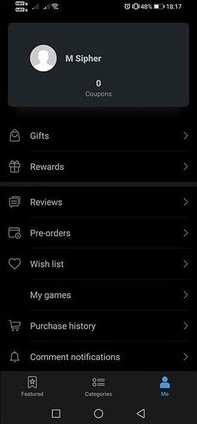 华为游戏中心 5.0版手机软件app截图