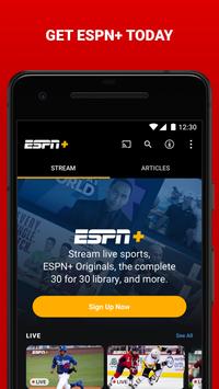 ESPN手机软件app截图