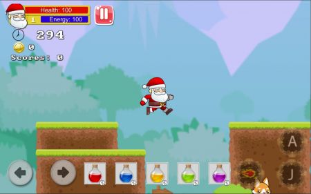超级圣诞老人冒险手游app截图