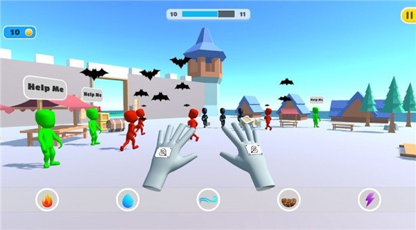 忍者魔术3D手游app截图