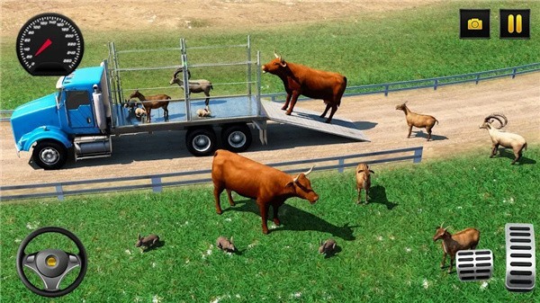 农场动物驾驶模拟器手游app截图