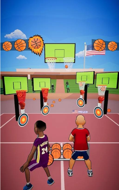 篮球挑战3D手游app截图