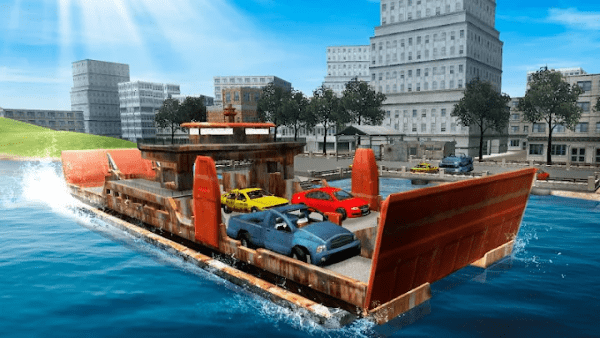 汽车运输船模拟器手游app截图