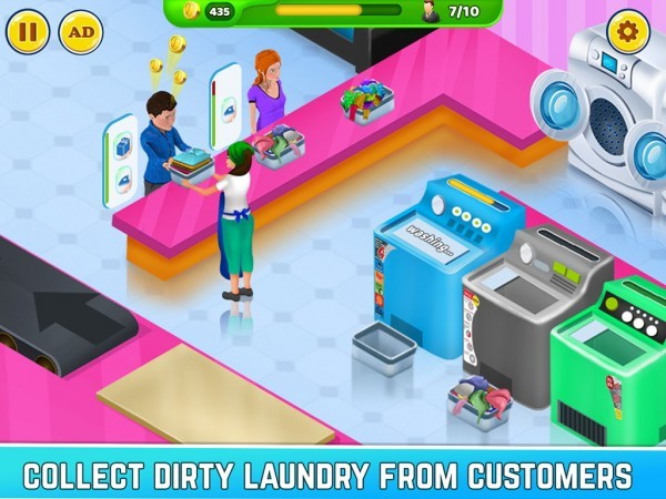 模拟经营洗衣店手游app截图
