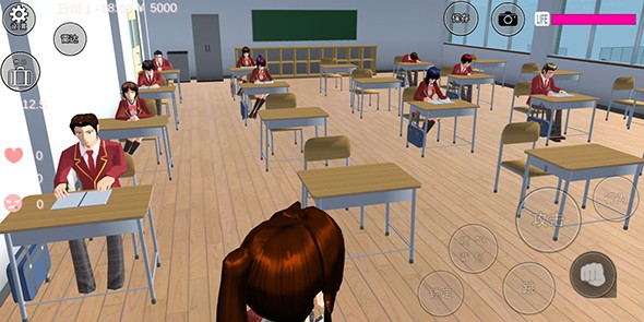 sakura school simulator 英文版手游app截图