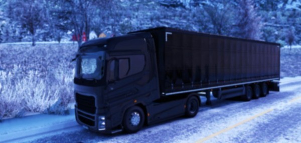 雪地欧洲卡车驾驶模拟手游app截图