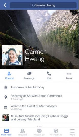 脸书 facebook手机软件app截图