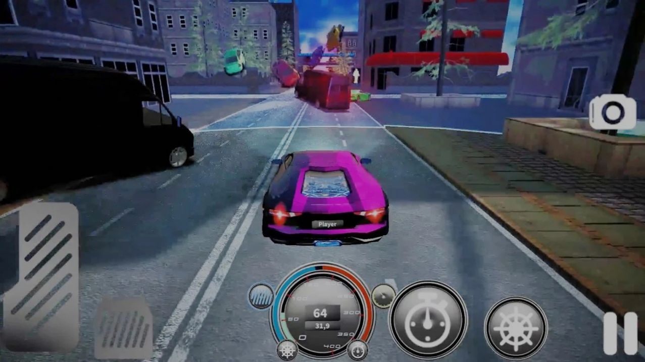 城市跑车驾驶狂欢 手机版手游app截图
