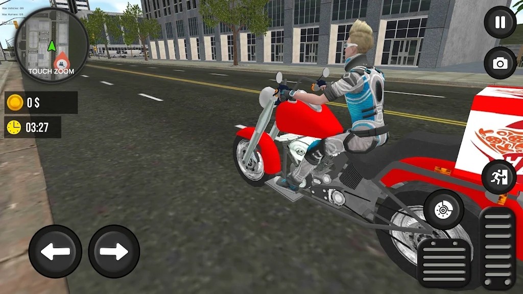 摩托车快递模拟器 手机版手游app截图
