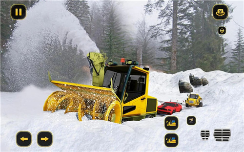 雪地货车模拟运输手游app截图