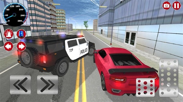 真实警车模拟器 日常模拟警察任务手游app截图