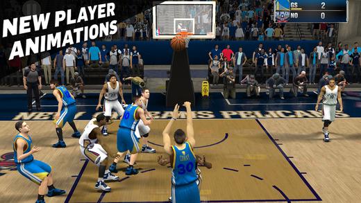 nba 2k15 手机版手游app截图