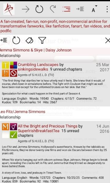 ao3 镜像网站链接手机软件app截图