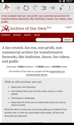 ao3 镜像网站链接手机软件app截图