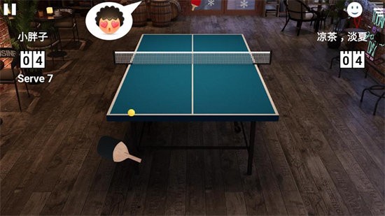 乒乓球模拟器 3D真实乒乓球游戏手游app截图