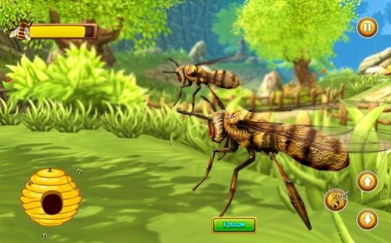 Honey Bee Bug Games手游app截图