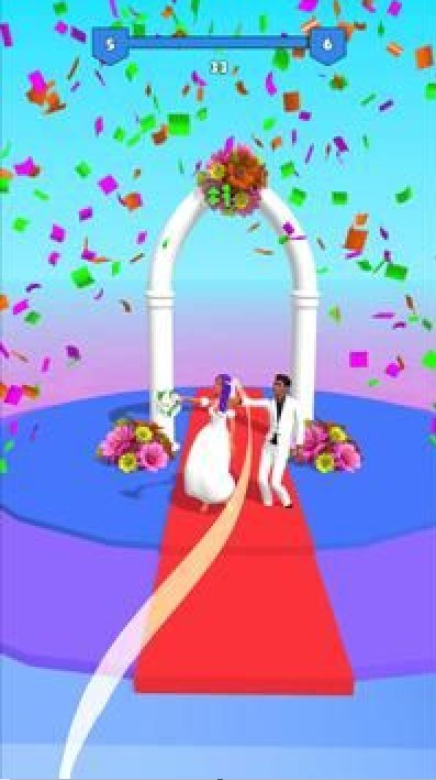 新娘跑酷3D手游app截图