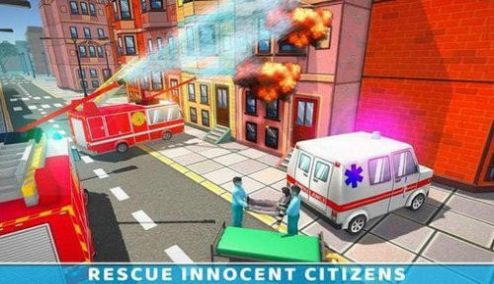 救护车比赛模拟器手游app截图